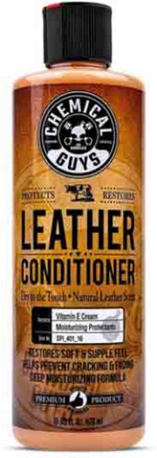 케미컬가이 레더 컨디셔너 473ml 가죽 보호제 시트 코팅제, 1개