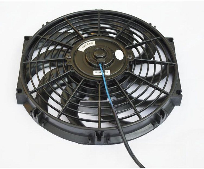 자동차 에어컨 팬 12인치 12V 24V 차량용 송풍구 냉각 배기, 24V 80W 흡입