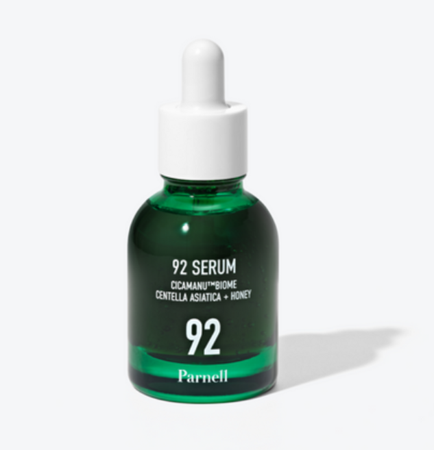 [본사정품] PARNELL 파넬 시카마누 92세럼 30ML Cicamanu 92 Serum 효과 빠른 진정 집중진정세럼 수분진정케어 피부 컨디션 개선 장벽케어 수분량 증가 붉은기, 1개