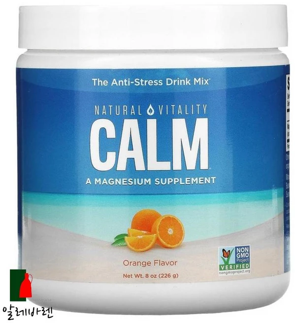 NaturalVitality CALM 드링크 믹스 오렌지 226g, 1개 - 쿠팡