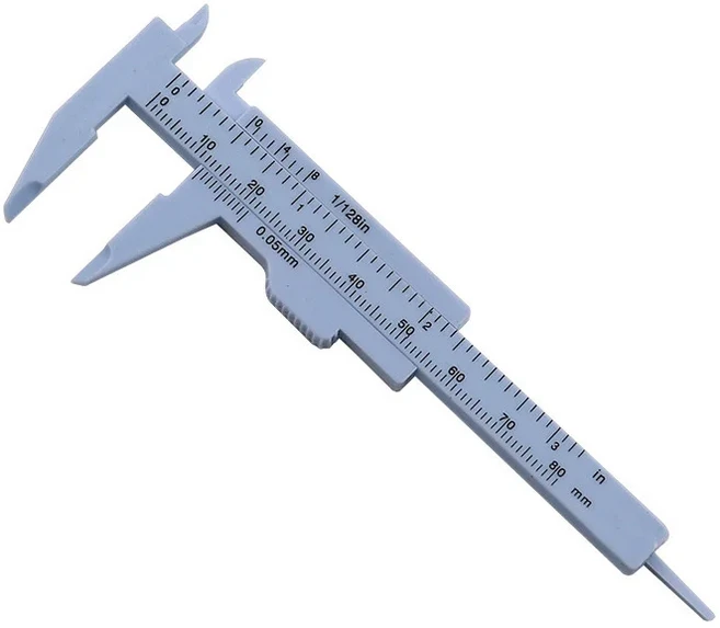 일본 미니 버니어 캘리퍼스 0 70mm 탄소강 경화 정밀 게이지 0.05mm 미터법 측정 도구 휴대용, 03 Light Blue