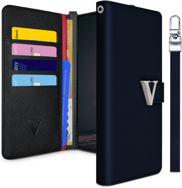 아리움 앱솔루트 스트랩 다이어리 선물 지갑 케이스