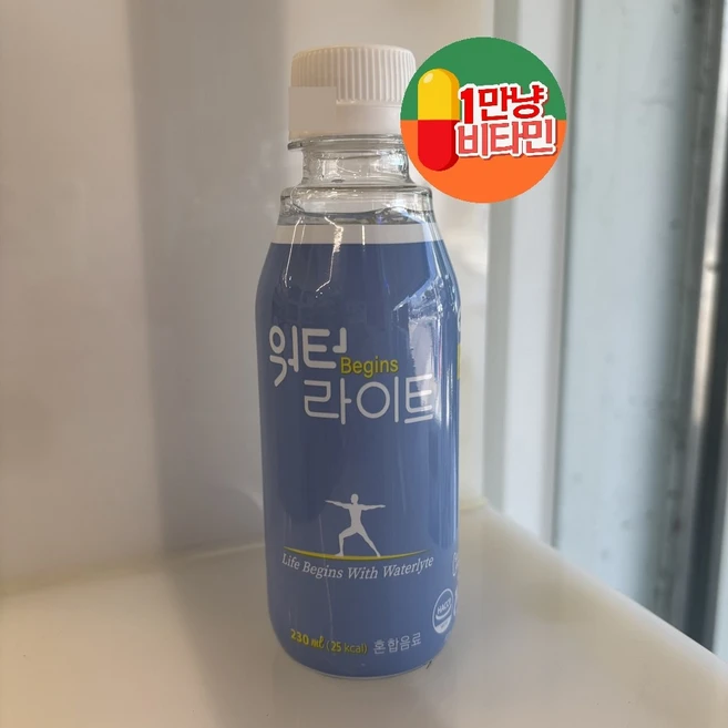 워터라이트 비긴스 230ml 온 가족이 함께 마시는 건강한 수분 충전 습관! 물보다 빠른 흡수 더 오래 지속되는 수분 에너지 마시는 수액 음료! - 쿠팡