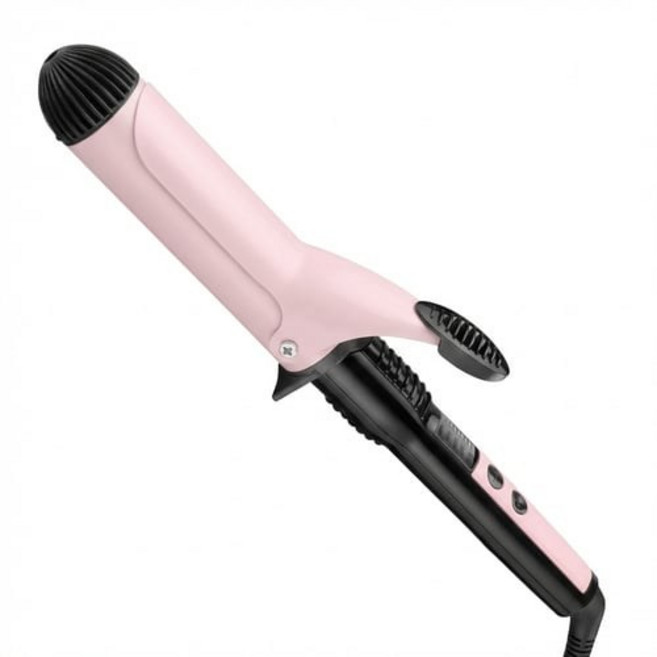 바비리스 38mm 글래머 웨이브 아이론 봉고데기, pink(핑크컬러), 2289K