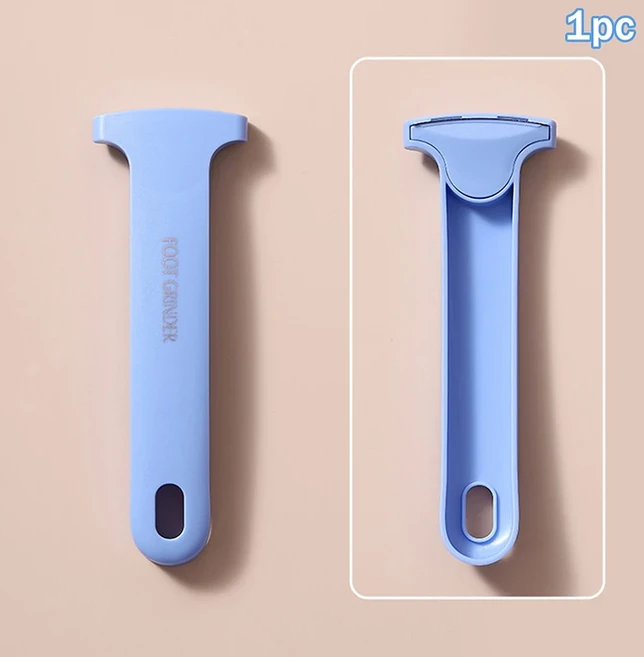 1개 가정용 페디큐어 도구 전문 각질 제거기 발뒤꿈치 굳은살 발 피부 연마 도구 발 관리용, 02 C