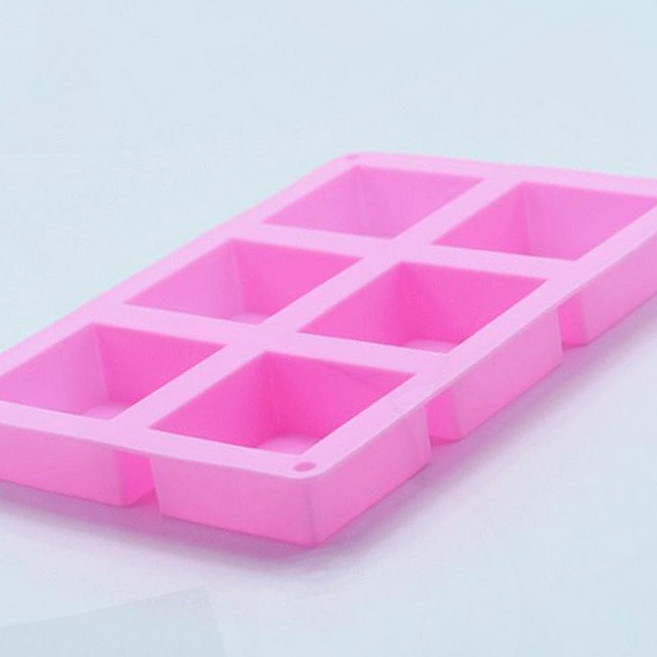 몰드 비누 초 석고 방향제 모스큐브 실리콘 틀 공예 DIY, 1개