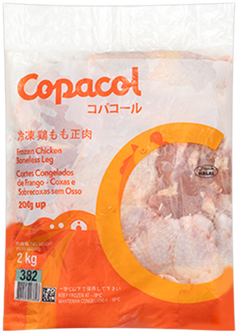[코파콜] 순살 닭정육 2kg 뼈없는 닭다리살, 1개