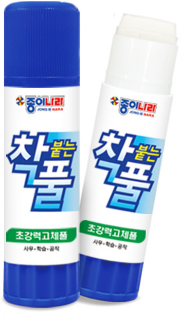 종이나라 착붙는풀 착풀 고체풀 8g, 3개