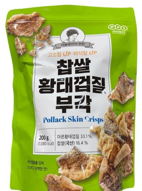 트레이더스 황태껍질부각 200g, 1개