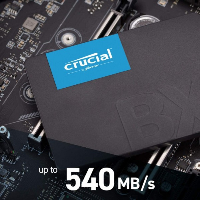 데스크탑 노트북용 내부 솔리드 스테이트 드라이브 하드 SSD 2.5 인치 BX500 240GB 1TB 3D NAND SATA, 한개옵션1, 04 2 테라바이트