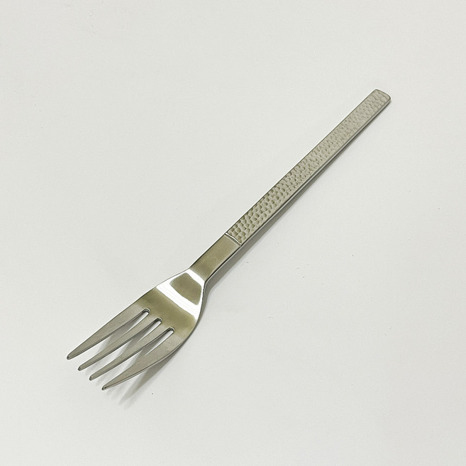 [레스토] 햄머스톤 국산 고급 커트러리 호텔 카페 양식기, 1개, (샐러드)디저트 포크, 실버