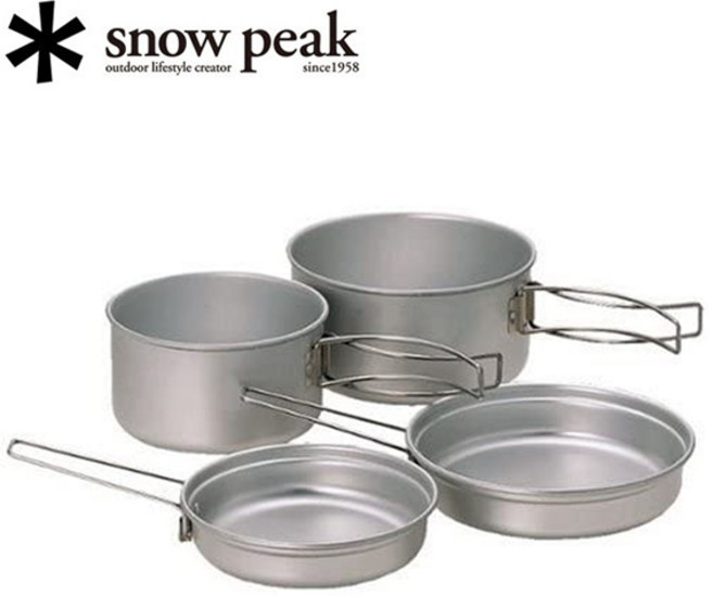 snow peak 스노우피크 알루미늄 퍼스널 쿠커 코펠 SCS-020, 단품, 1개