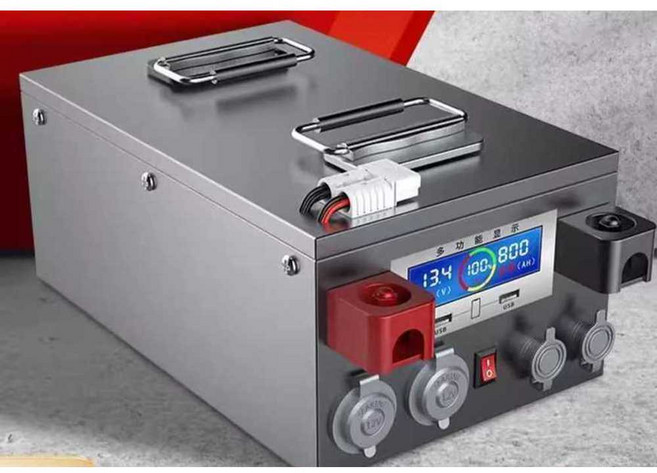 인산철 밧데리 파워뱅크 대용량 리튬 차박 캠핑용 캠핑카 카라반 휴대용 자동차, 1개, 12V 800Ah