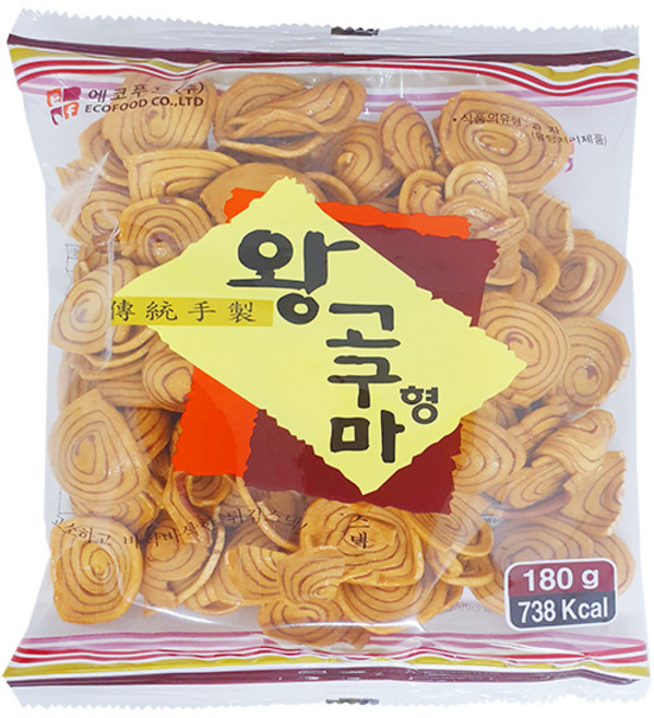 에코푸드 왕고구마형 스낵, 120g, 1개