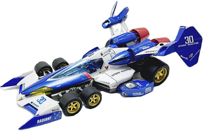 사이버포뮬러아스라다 영광의레이서 레이서 프라모델 조립, A. 조립형, 1개