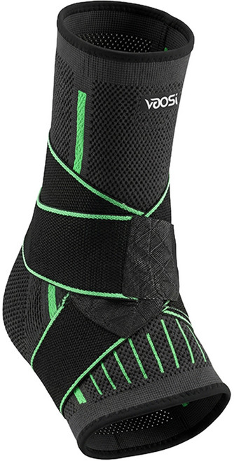 아띠꼴로 더강하게 아킬레스건 발등 발목 보호대 지지대 밴드, 네온그린, 1개