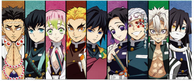 아트박스/토이앤퍼즐 귀멸의 칼날 파노라마 직소퍼즐 300피스 TG-KP300-117