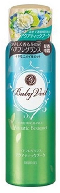 Baby Veil 髮香噴霧 80g - 日本香氛寶貝 清新水漾 花朵皂香 甜蜜花香 香檳玫瑰, 1個
