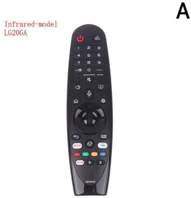 LG 스마트 TV 리모컨 교체용 매직 리모컨 음성 및 포인터 기능 범용 LG 리모컨 20GA, 2)Infrared-model