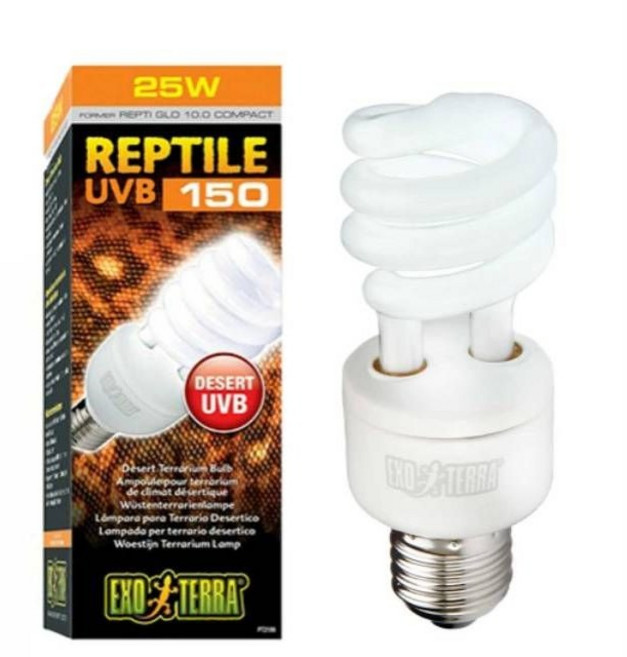 엑소테라 파충류 UVB 150 25W 사막형 램프