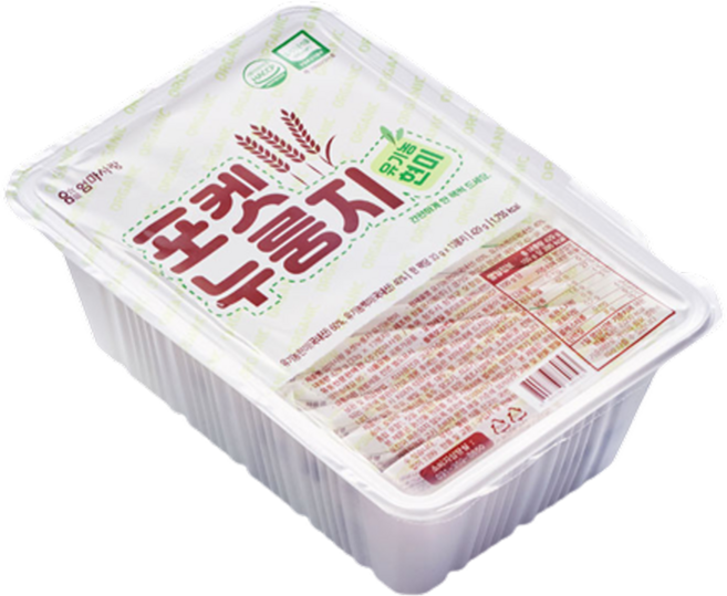 국내산 맛있는 간식용 구수한 옛날 현미 포켓 유기농 누룽지 13봉, 단품