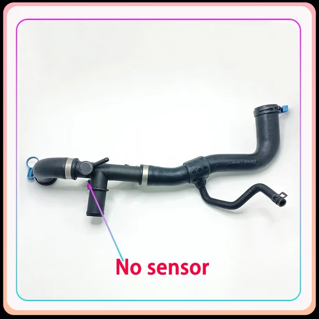JLM21499 호스 온 쿨러 워터 탱크 엔진 5 파이프 라디에이터 상부 연결 재규어 호환 시리즈 XF용 물, 03 No sensor