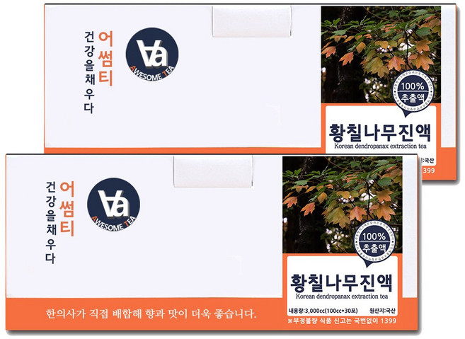 중저온추출 16시간 제주 황칠나무 즙 진액, 100ml, 60개