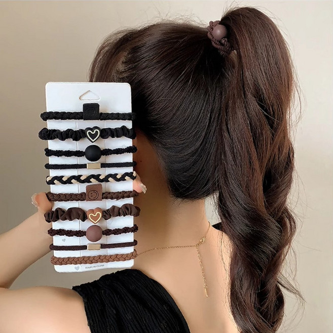 미니코지 머리끈 헤어끈 10개입