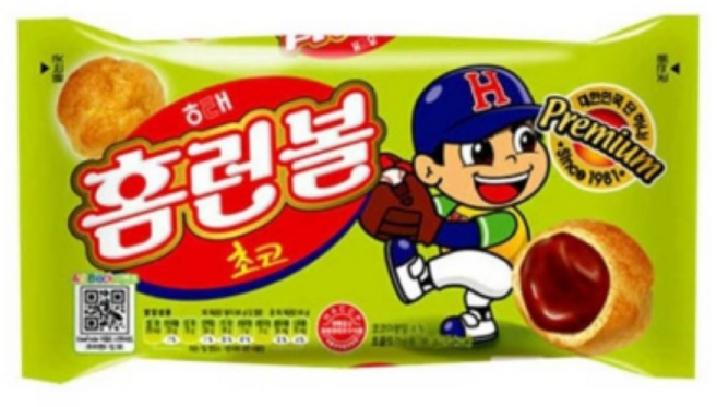 해태 해태 홈런볼초코 x12개, 41g, 2개