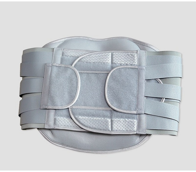 탑메디칼 허리보호대 플라스틱판고정 디스크 수술후착용 복대, S(~26), 1개