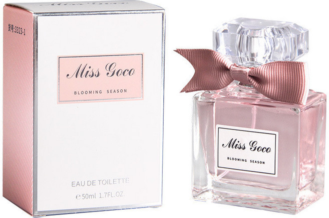 網紅推薦 花漾小姐 粉色女士香水 清新淡香氛 伴手禮, 1個, 粉色甜心,50ML