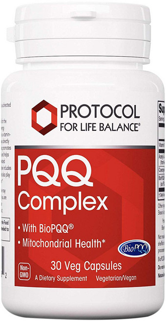 Protocol For Life Balance PQQ複合素食膠囊, 30顆, 1罐
