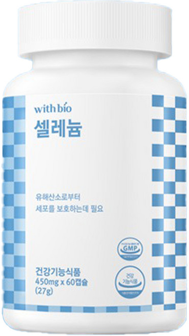 필수적인영양소 유해산소로부터 세포보호에 필요한 셀레늄 위드바이오 스마트세일즈, 2개, 60회분