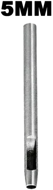 탄소강 라운드 홀 펀치 도구 중공 커터 펀처 DIY 가죽 벨트 가방 의류 품 1mm-5mm, 06 5mm