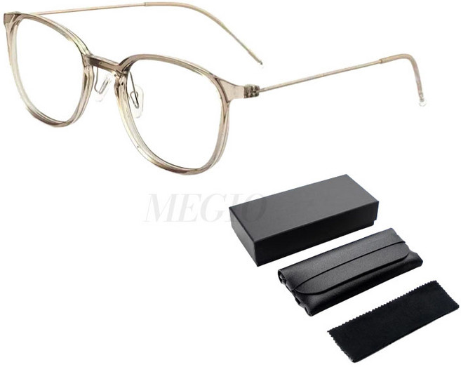 MEGIO 남녀공용 데일리 티타늄 6g 초경량 안경테