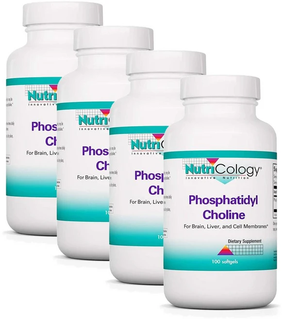 뉴트리콜로지 포스파티딜 콜린 인지질 Nutricology Phosphatidyl Choline, 4개, 100정 - 쿠팡