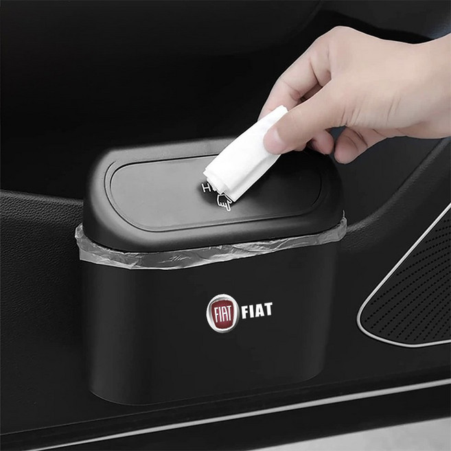 FIAT Abarth 500 Panda Bravo Punto Tipo Linea Ducato Freemont 용 자동차 쓰레기통 보관함, 1Pcs-FIAT, 1개
