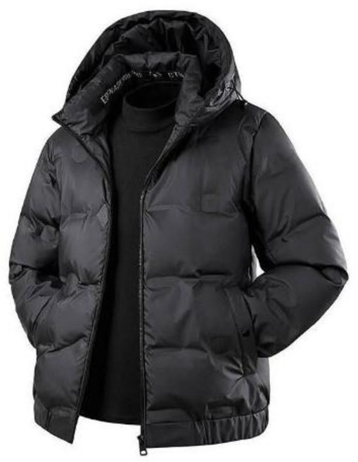 羽絨外套運動滑雪連帽白鴨絨冬季輕羽絨防寒防風保暖加絨加厚耐磨休閒登山工作寬鬆男女大碼韓版機能百搭日常通勤時尚素色