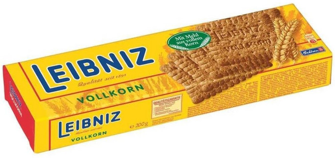 독일 라이프니츠 Leibniz Vollkorn 홀그레인 통곡물 비스킷, 4개, 200g