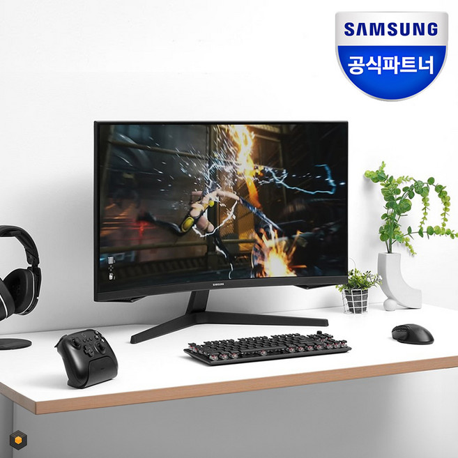 삼성전자 오디세이 G5 LS32CG550EKXKR S32CG550 QHD 165Hz 1ms 80cm 게이밍 모니터, LS32CG550