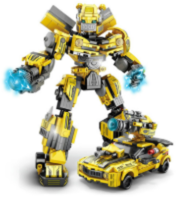 메카 전투 로봇 조립 블럭 호환블럭 피규어 변형 머신 캐릭터 DIY 블록 SC43, 범블비, 1박스