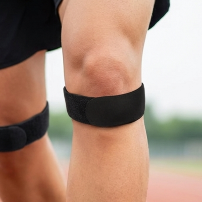 단단 고탄력 러닝 무릎보호대, 2개