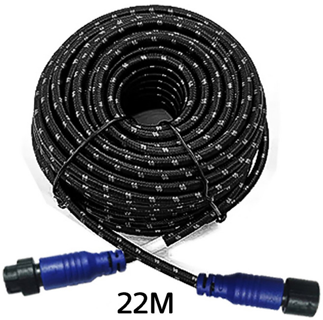 WINANON 블랙박스 5M카메라배선 15M카메라배선 22M카메라배선 연장선 배선, 22m 카메라배선