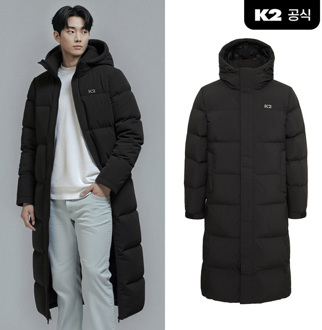 K2 공식 남녀공용 롱패딩 온전용 E 벤치파카 GMW25593Z1 (정상가:432 000)