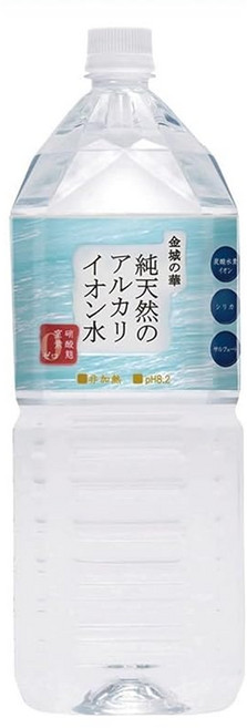 순수한 천연 알칼리 이온수 김성화 2L 8개들이× 2 케이스, 1개, 1g