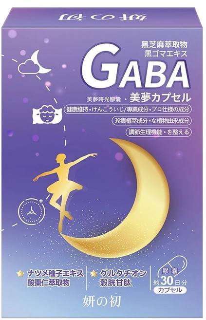 妍之初 舒眠美夢時光膠囊 GABA 穀胱甘肽, 3個, 30顆
