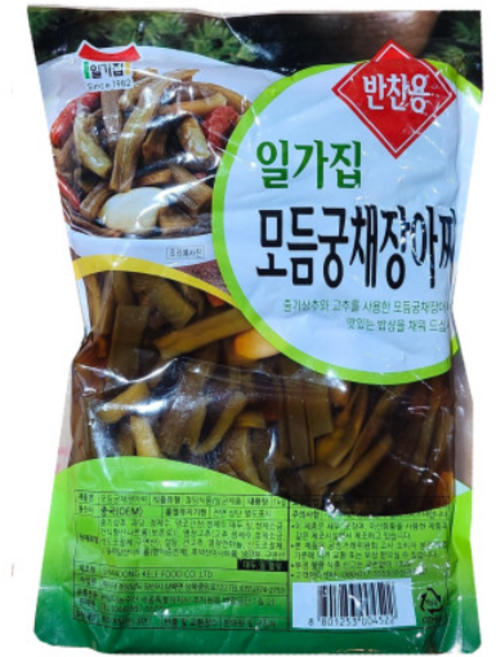 일미농수산 일가집 모듬 궁채 장아찌 (박스), 6개, 1kg