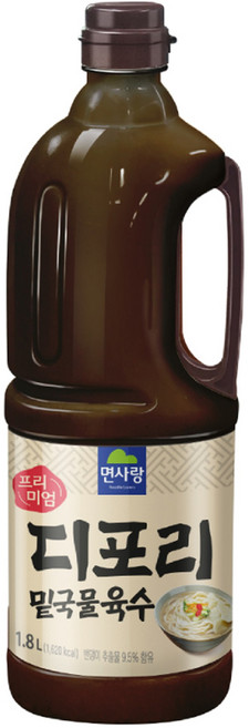면사랑 디포리육수 1.8L, 3개