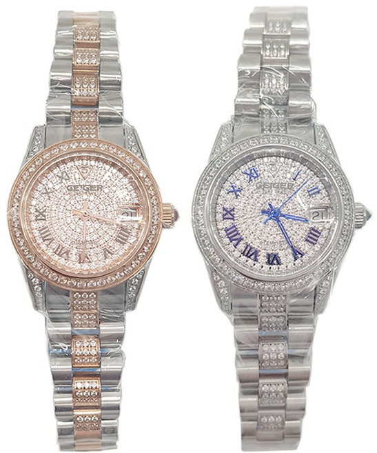 가이거 가이거(GEIGER) 남성 프리미어 다이아 워치 GE8044_M