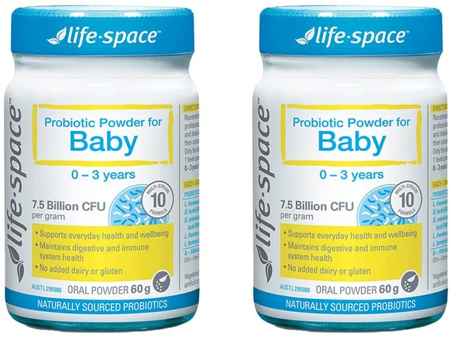 라이프스페이스 프로바이오틱스 파우더 포 키즈, 60g, 2개 - 쿠팡